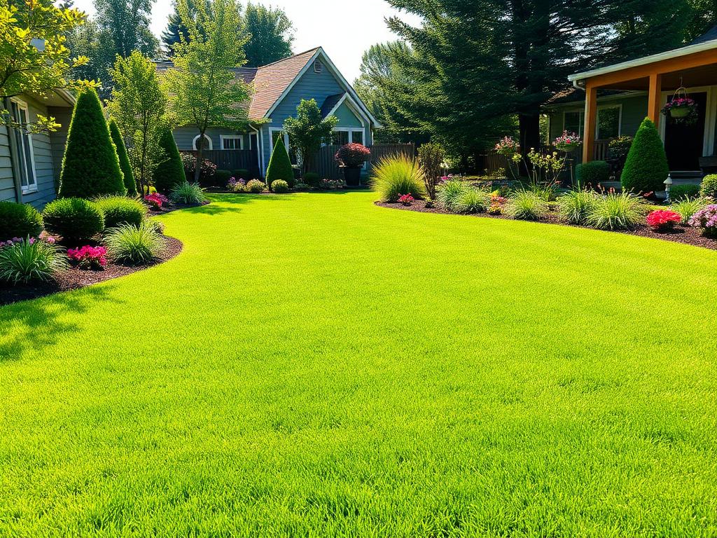 Well-maintained Vancouver lawn after professional yard care